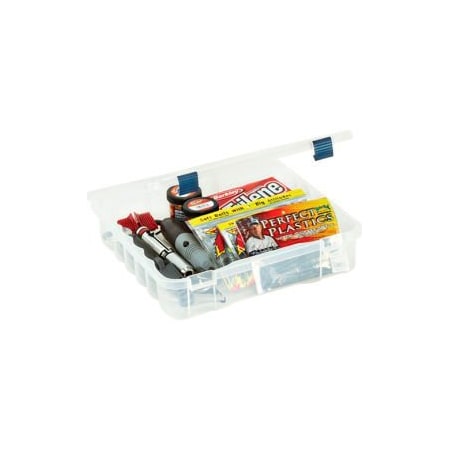 Plano Molding Co. Plano ProLatch™ XL StowAway® Compartment Box, 14"W x 14-3/8"D x 3-1/4"H, Clear 705001